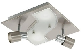 Eglo 96398 - LED Bodové svietidlo DIRUS 2xGU10/3,3W+2xLED/3,3W