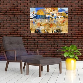 Obraz - Múr nárekov, Jeruzalem, Izrael (90x60 cm)