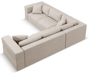 Béžová variabilná rohová pohovka Esther – Milo Casa