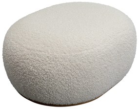 Pebble Boucle taburetka biela