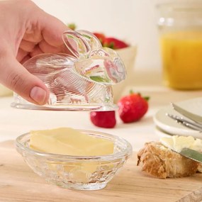 Ib Laursen Veľkonočná dekorácia Easter Bunny Glass