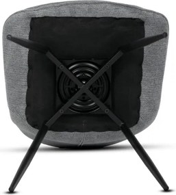 Jedálenská stolička sivá HC-T1130 GREY2