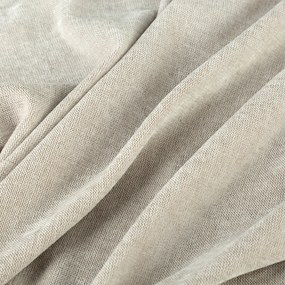 ZÁVES NA KRÚŽKOCH NILO 140X250 CM BÉŽOVÁ