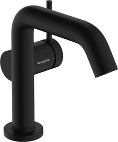 Hansgrohe Tecturis S, páková umývadlová batéria 110 Fine CoolStart EcoSmart+ s Push-Open, čierna matná, HAN-73320670