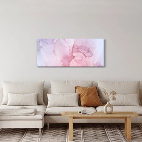 Obraz - Ružové škvrny (120x50 cm)