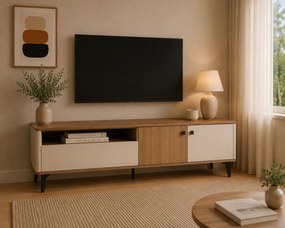 TV STOLÍK RAVELLO KAŠMÍR / ORECH ROYAL 180 cm