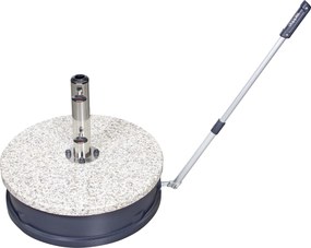 Doppler Expert 45kg EASY MOVE - pojazdný žulový stojan na slnečník