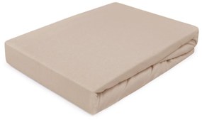 DETSKÉ JERSEY PRESTIERADLO 018 60X120 CM BÉŽOVÉ