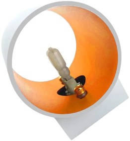 Nástenné svietidlo SQUALLA TUBA 1xG9/50W/230V biela/zlatá