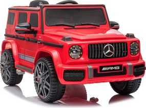 LEAN CARS Elektrické autíčko na batérie Mercedes G63 BBH-0003 červené