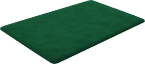 Koberec Rabbit zelený obdĺžnikový s efektom králičej kožušiny Rozmer: 200x300 cm