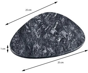 Mramorový servírovací podnos Marble, 25x25 cm