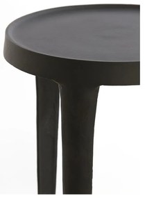 Kovové okrúhle odkladacie stolíky v súprave 2 ks ø 35 cm Tobias – Light &amp; Living