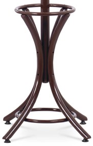 Drevený stojanový vešiak tmavohnedá, 52 x 186 cm