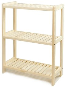 Regál drevený borovicový PN 3 - 93x80x38 cm