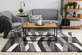 Koberec ALTER Bax pruhy, sivý