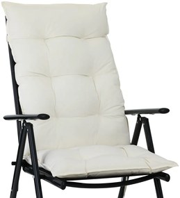 InternetovaZahrada 6 x poduška Cozy Vanamo 129x53x10cm - krémová