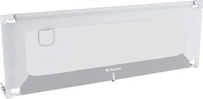 Bezpečnostná zábrana na posteľ Cover 40 biela / sivá 200 cm