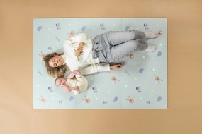 Hracia podložka puzzle penová XL Záhrada