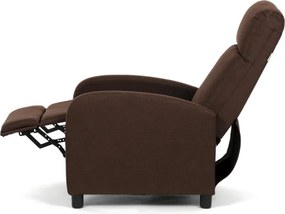 Polohovacie kreslo hnedé TV-W3397 BR2