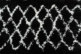Koberec BERBER ETHNIC G3802 kruh čierny / biely Fredzle berber marokánsky