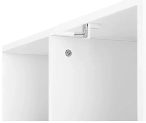 Knihovna Vasagle Aryan 100 cm bílá