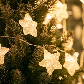 Vianočné LED svetielka Starse biele