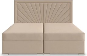 Manželská posteľ VICENZA 180×200 cm béžová
