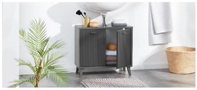 Livarno home Skrinka pod umývadlo + Vysoká skrinka do kúpeľne  (800011624)