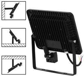 Toolight Toolight, LED panel so snímačom pohybu 13x10,5cm, 30W, 2700lm, 4000K, RSL007-30NS, OSW-10213