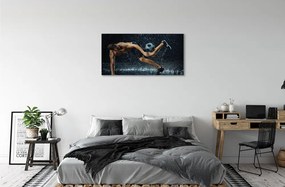 Obraz canvas Lopta Rain Man 120x60 cm