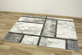 Koberec Lima 9553A krémový / svetlosivý
