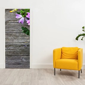 Fototapeta na dvere - Lúčne kvety (95x205cm)