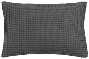 Vandyck  Luxusná obliečka na vankúš Home Piqué waffle 40x55cm Off black