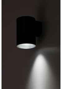 Rabalux 77154 vonkajšie nástenné LED svietidlo Urfa, 9W, IP65, čierna, 11,5 cm