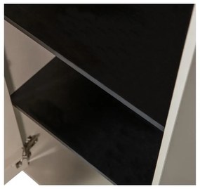 Sivá prídavná polica 2 ks 47x1,5 cm Daily – vtwonen