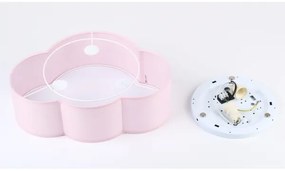 Brilagi - Detské stropné svietidlo NIMBUS MINI 2xE27/15W/230V 31x43 cm ružové
