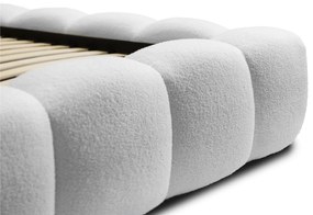 ČALÚNENÁ POSTEĽ ASHLEY 140x200 QUELLE 01 BIELA