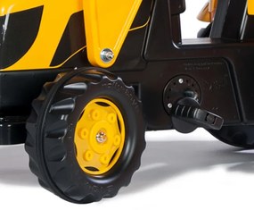 Šlapací traktor JCB s lyžicou a prívesom Rolly Toys 023837