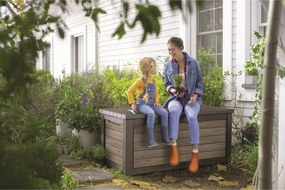 Keter záhradný úložný box Deco 630 l, sv. hnedá