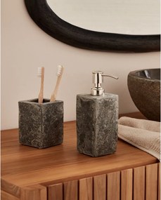 Sivý kamenný dávkovač mydla Macinne – Kave Home