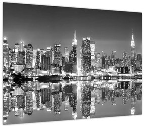 Obraz - New York, čiernobiely (70x50 cm)