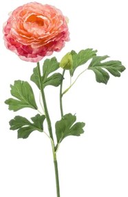 Umelý kvet Ranunculus ružový 53 cm