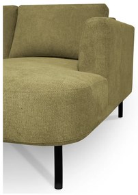 Rohová pohovka v horčicovej farbe (ľavý roh/do "U") Hero – Scandic