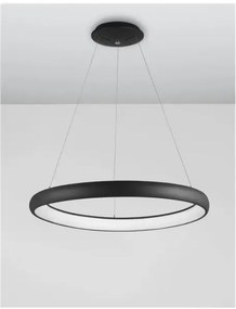 LED luster Albi 60 čierne