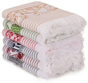 Súprava uterákov UMPASO I 6 ks 40x60 cm mix farieb