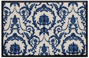 Ozdobná premium rohožka - modrý barok (Vyberte veľkosť: 75*50 cm)