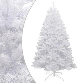 Umelý výklopný vianočný stromček so snehovými vločkami 240 cm 356776