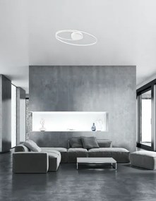 LED stropné svietidlo Viareggio 60 biele