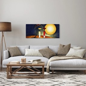 Obraz starovekej maľby (120x50 cm)